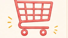Ícone de carrinho de compras